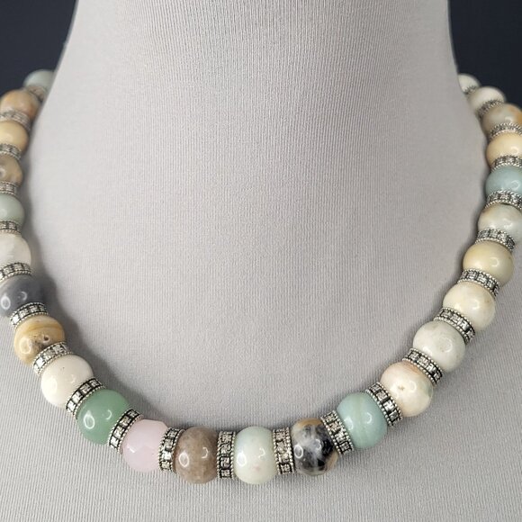 Multistone , multicolor Choker - Picture 2 of 7